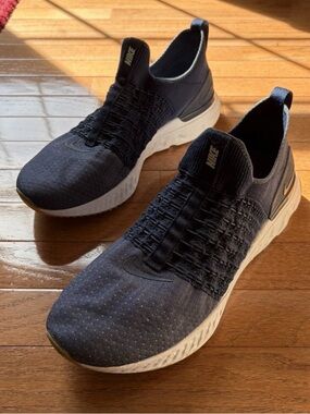 Nike React Phantom Run Flyknit 2 Men's 13 Blue College Navy Running Shoes